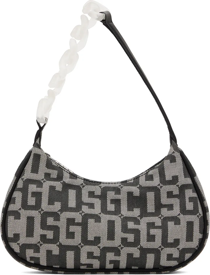 GCDS Black Monogram Bag