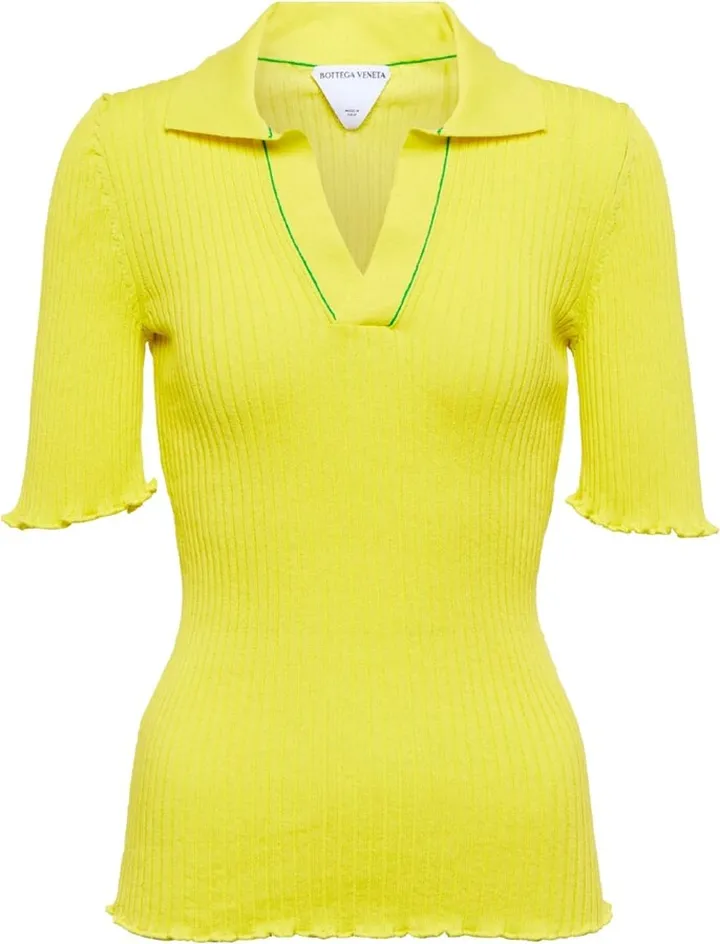 Knitted Polo Top