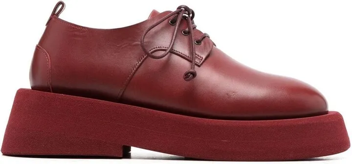 lace-up leather Oxford shoes