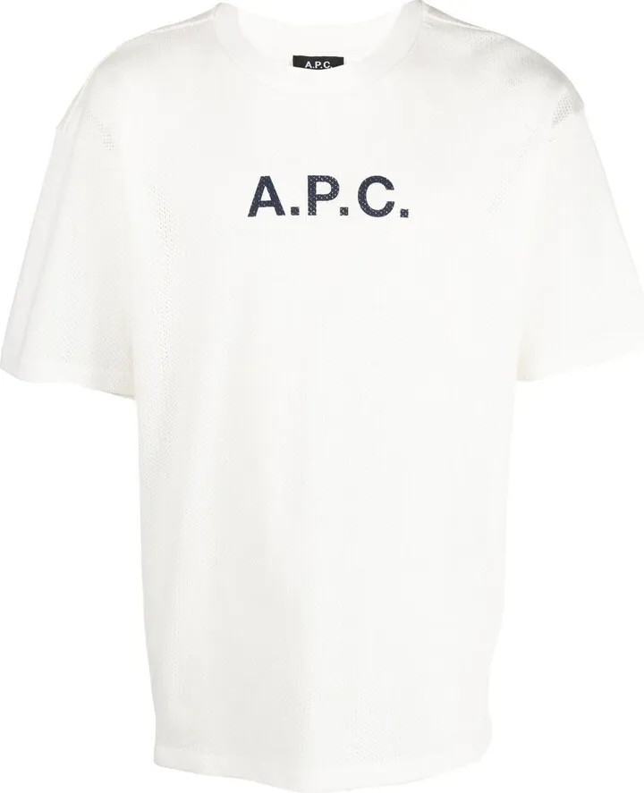 logo-print cotton T-shirt