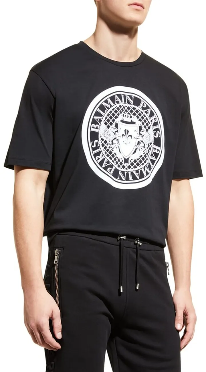 Men's Coin Flock Logo T-Shirt