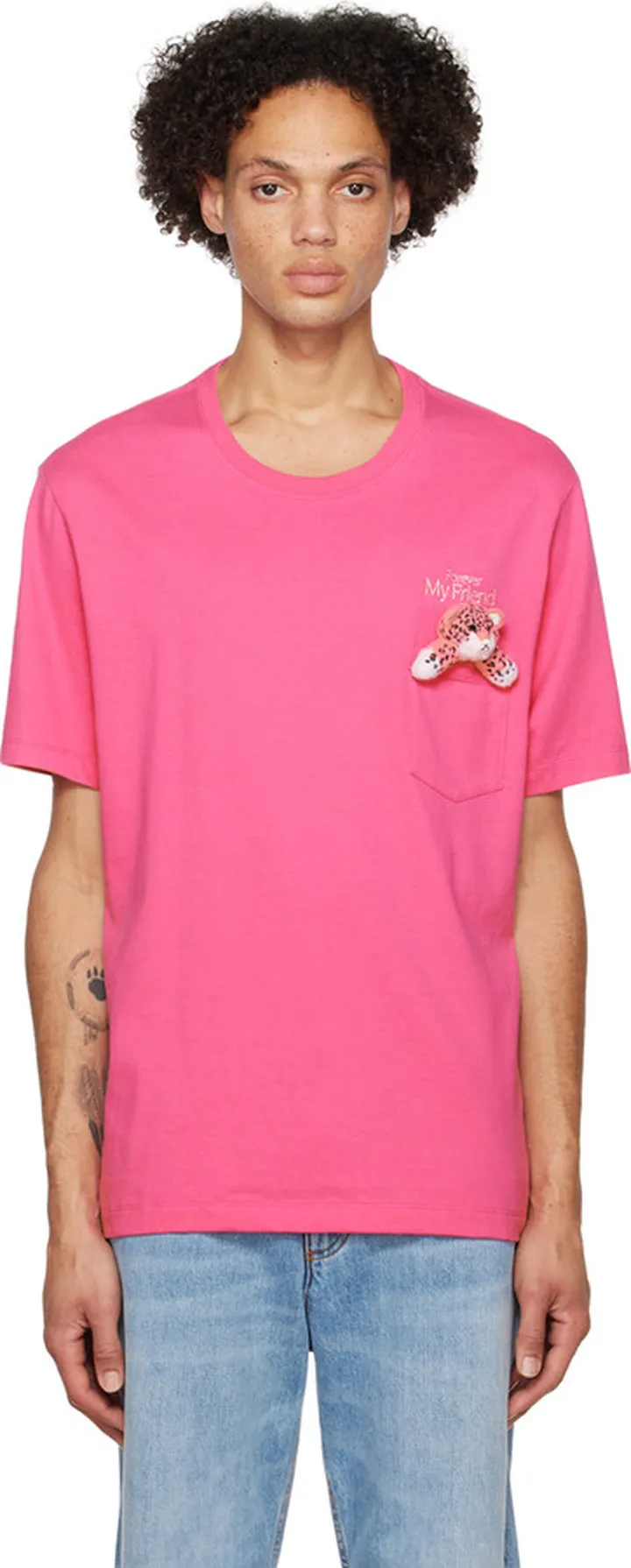 Doublet Pink 'Forever My Friend' T-Shirt