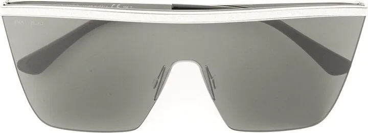 Leah sheild frame sunglasses