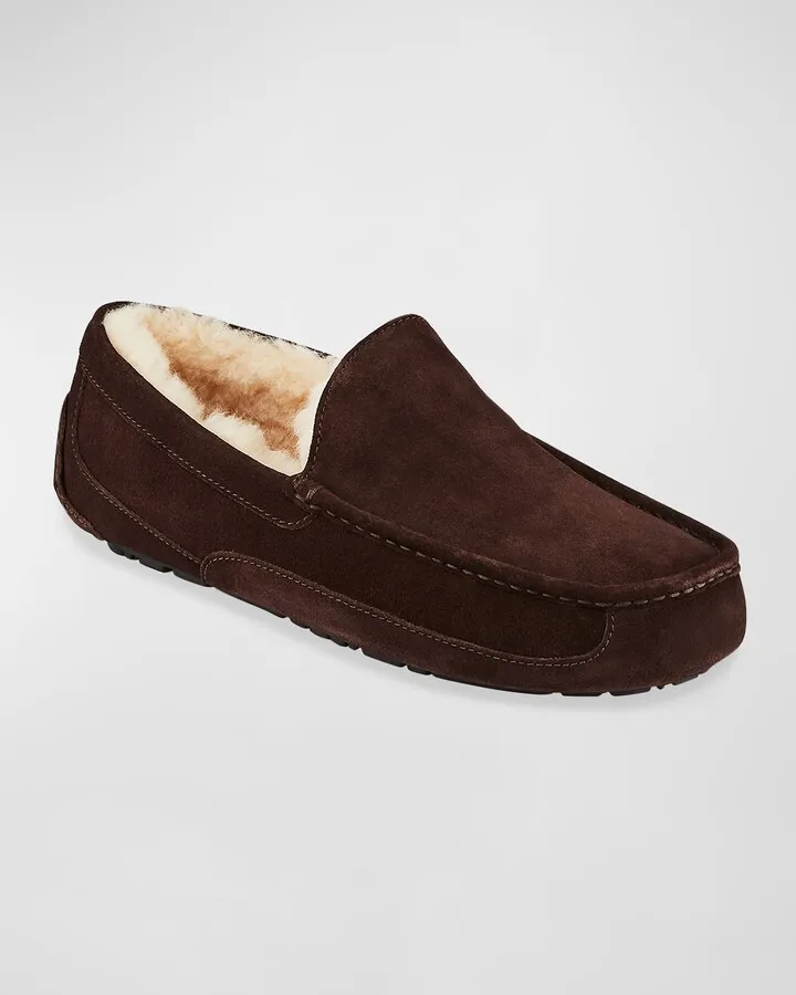 Men's Ascot Suede Slippers