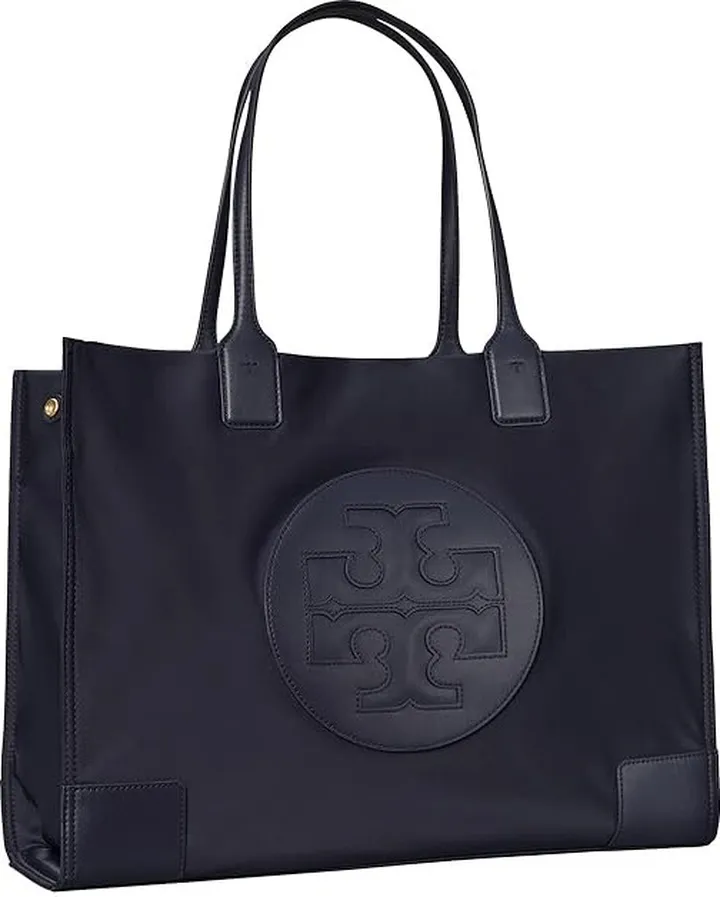 Tory Burch Ella Tote (Tory Navy) Tote Handbags