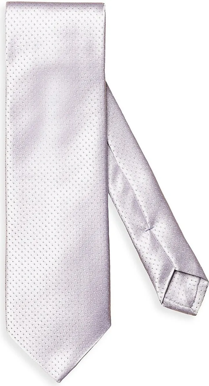Pin-Dot Jacquard Tie