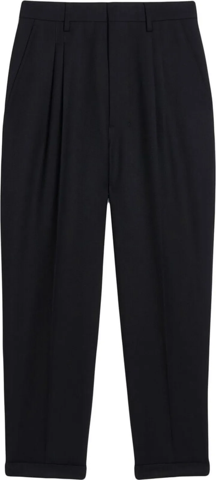 High Waist Cropped Trousers