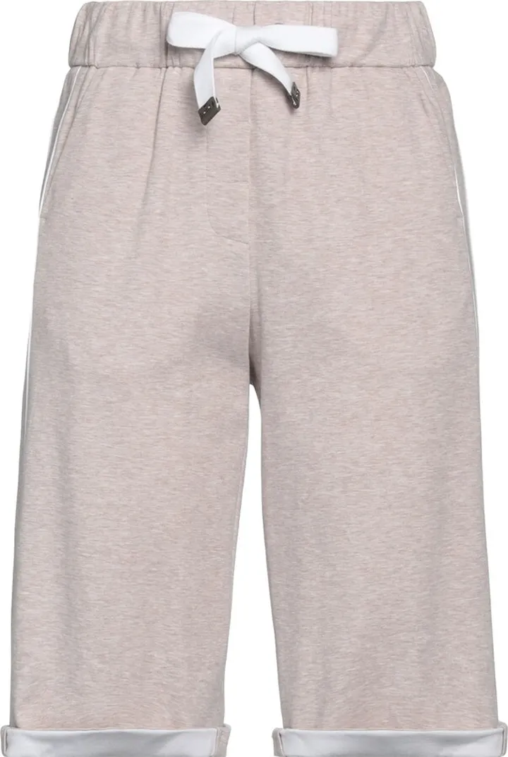 Cropped Pants Light Brown