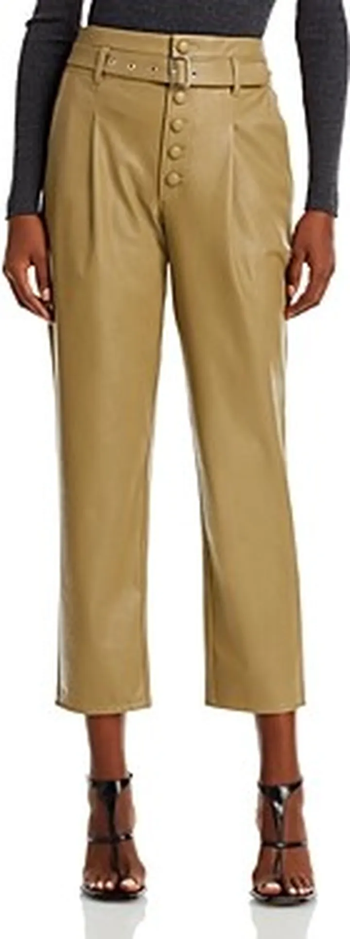 Paige Maria Faux Leather Pants