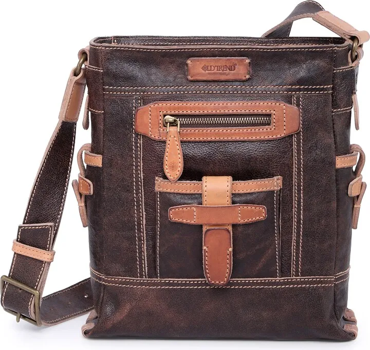 Leeds Castle Leather Crossbody Bag