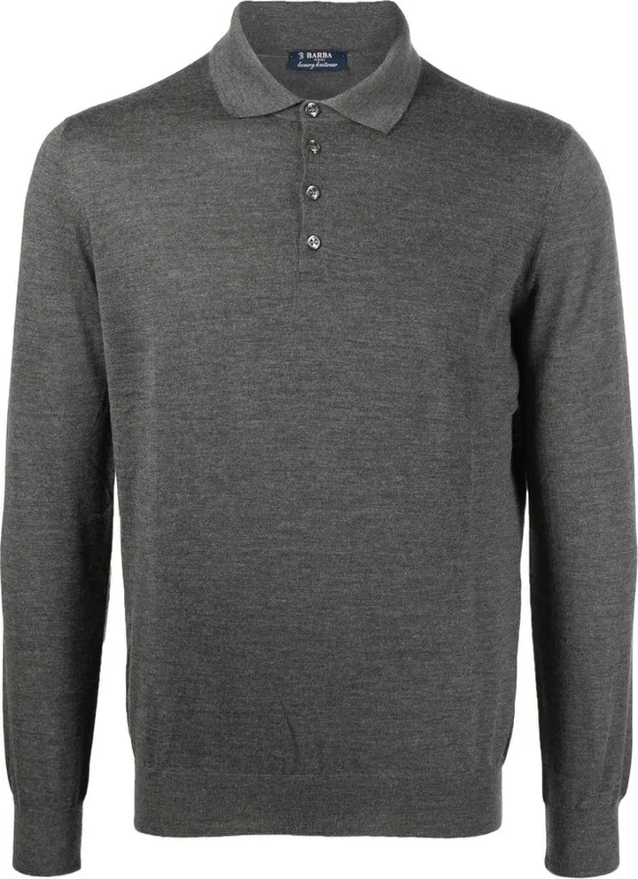 Long-Sleeve Cashmere Jumper