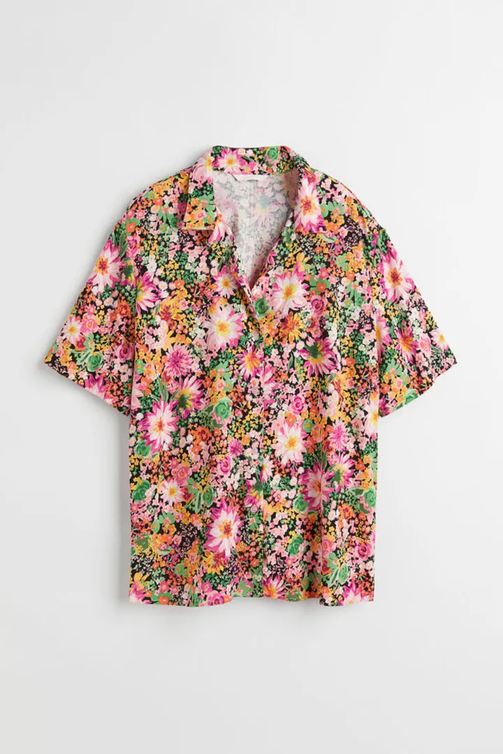 Patterned Resort Shirt