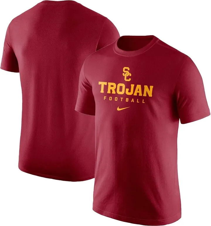 Men's Nike Cardinal Usc Trojans Team Issue Performance T-shirt