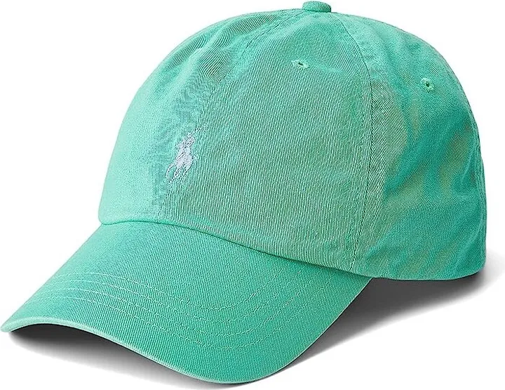 Polo Ralph Lauren Cotton Chino Ball Cap (Green 1) Caps