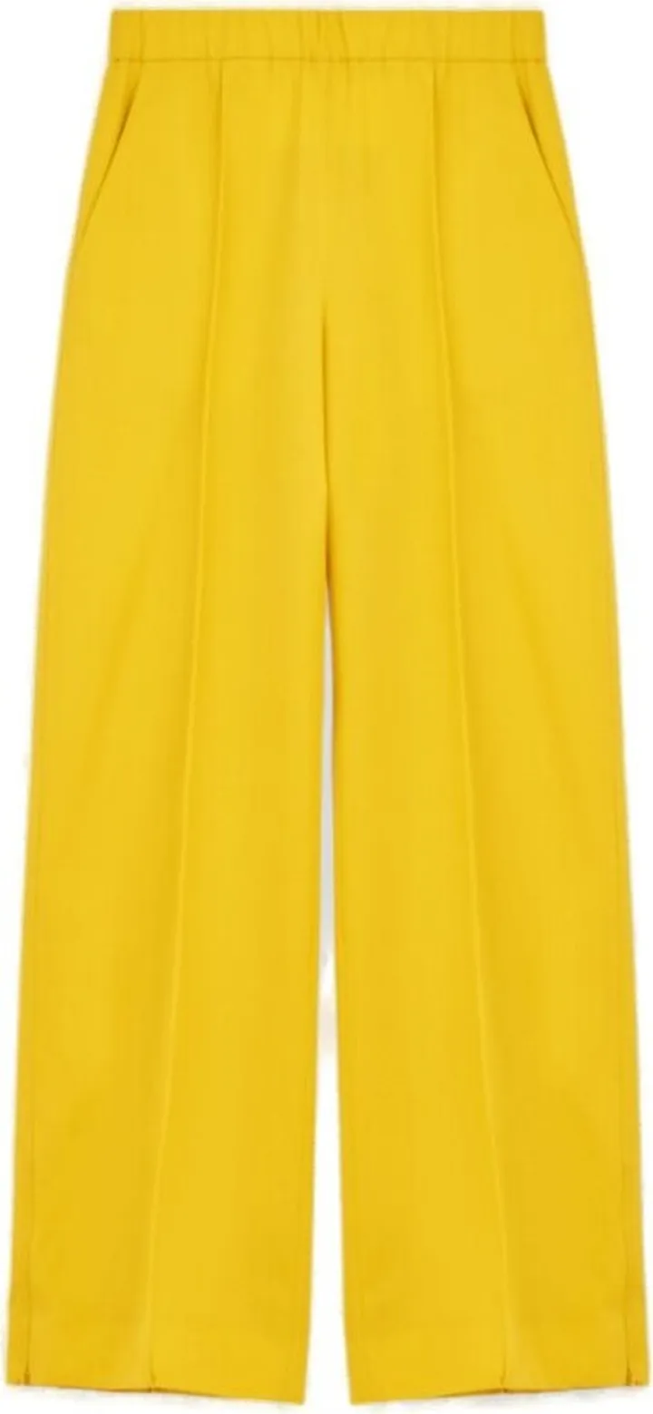 Jil Sander Elasticated Waist Cropped Trousers