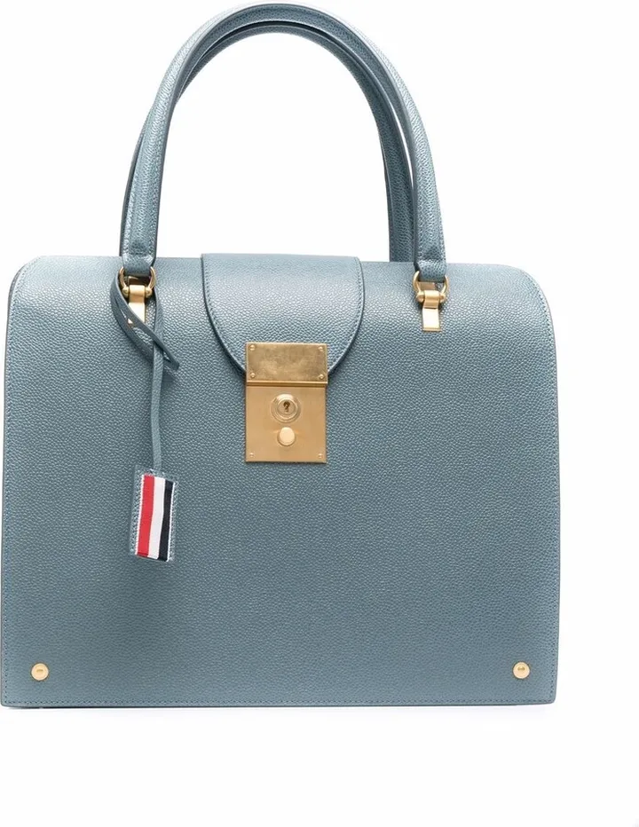 Mrs. Thom leather tote bag