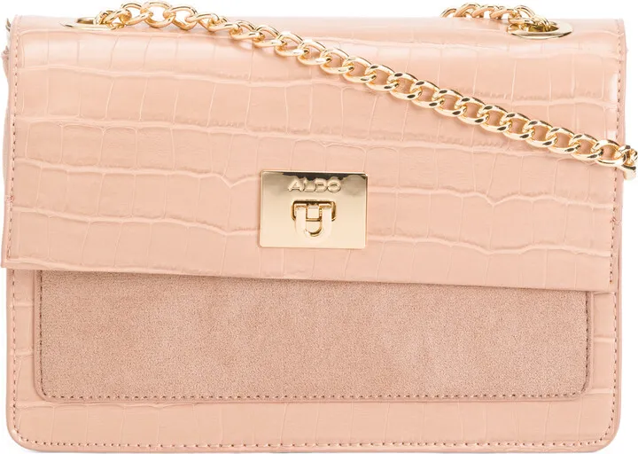 Darederiaa Color Block Lock Front Crossbody