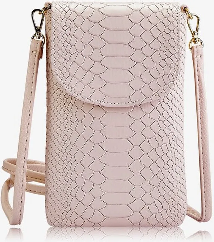 GiGi New York Emmie Phone Crossbody Bag - Nude