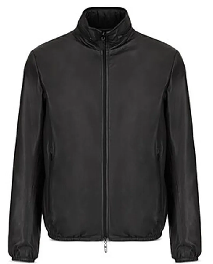 Emporio Armani Reversible Leather to Nylon Jacket