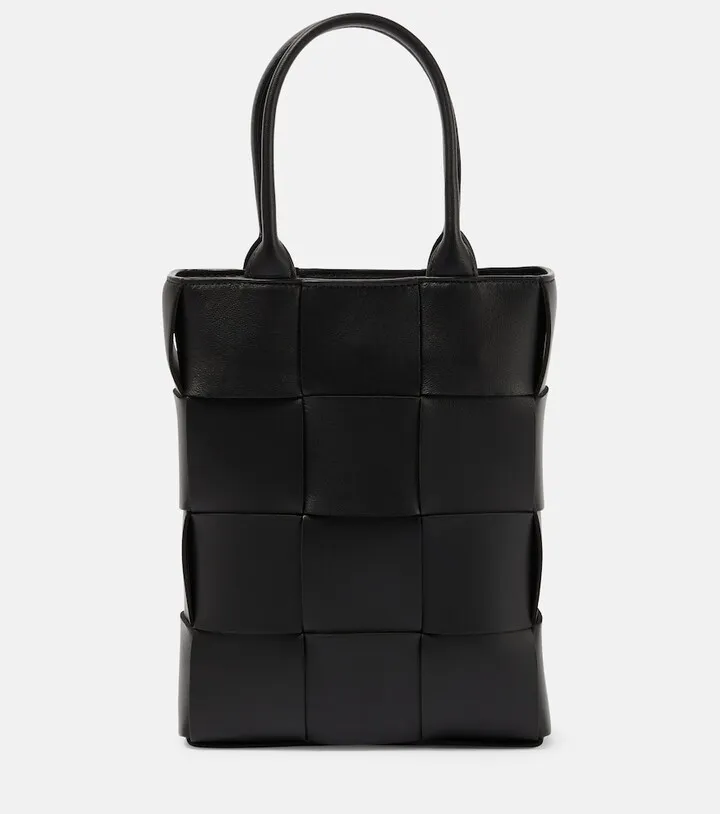 Cassette Mini leather tote bag