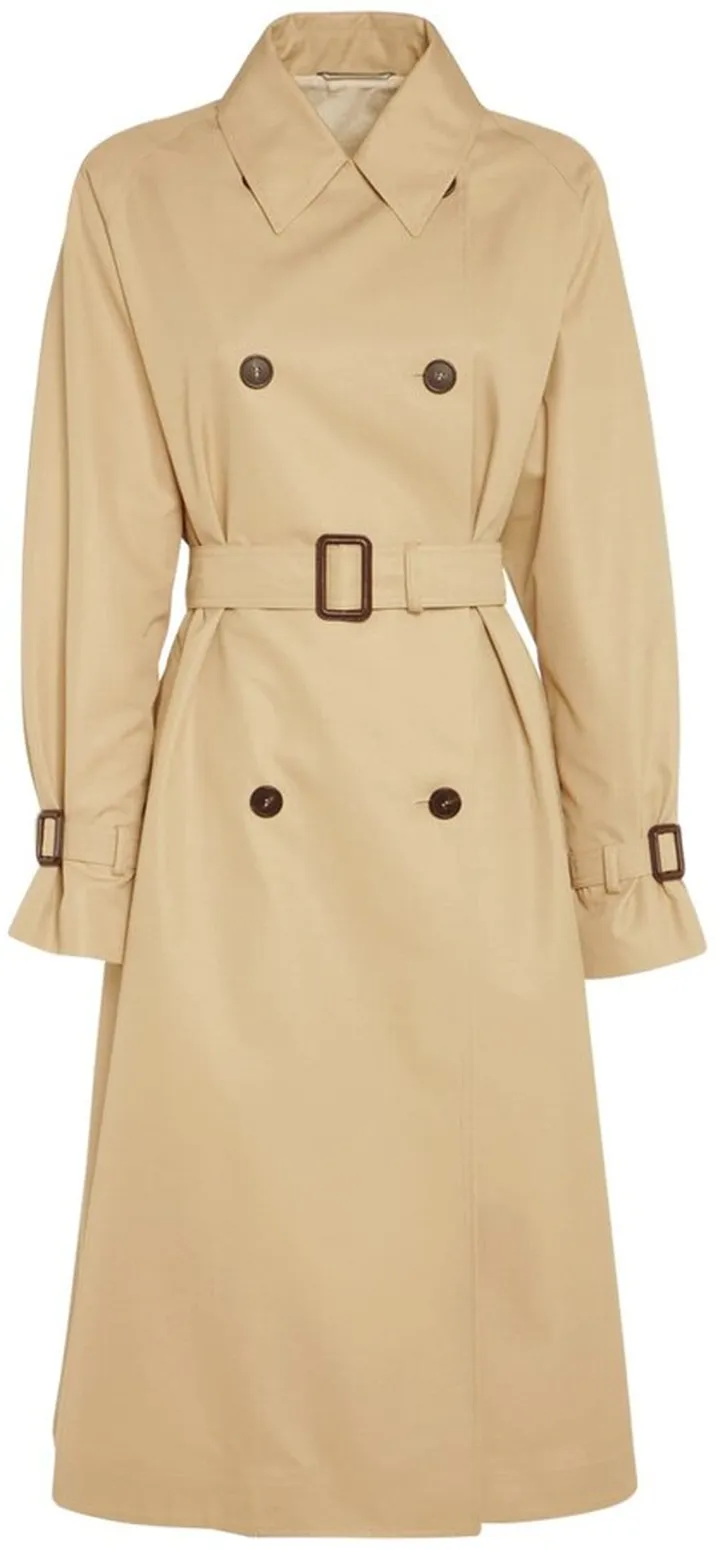 Canasta cotton blend trench coat
