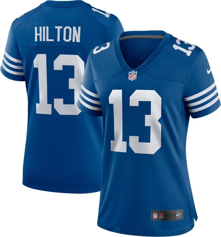 Women's T.y. Hilton Royal Indianapolis Colts Alternate Game Jersey
