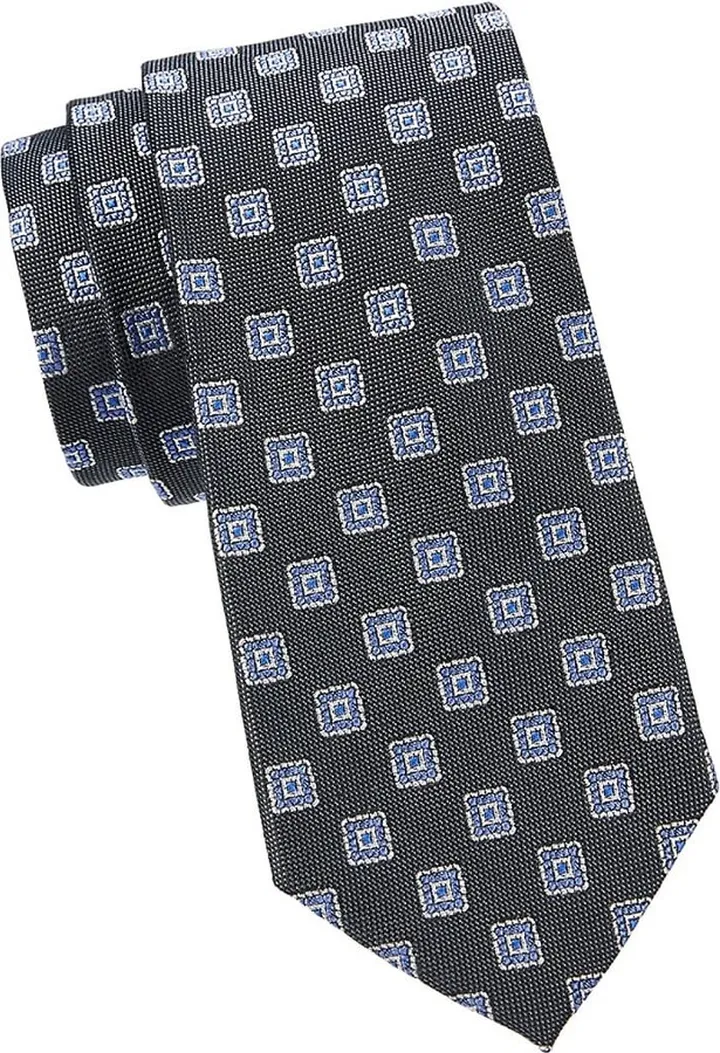 Patterned Silk Tie