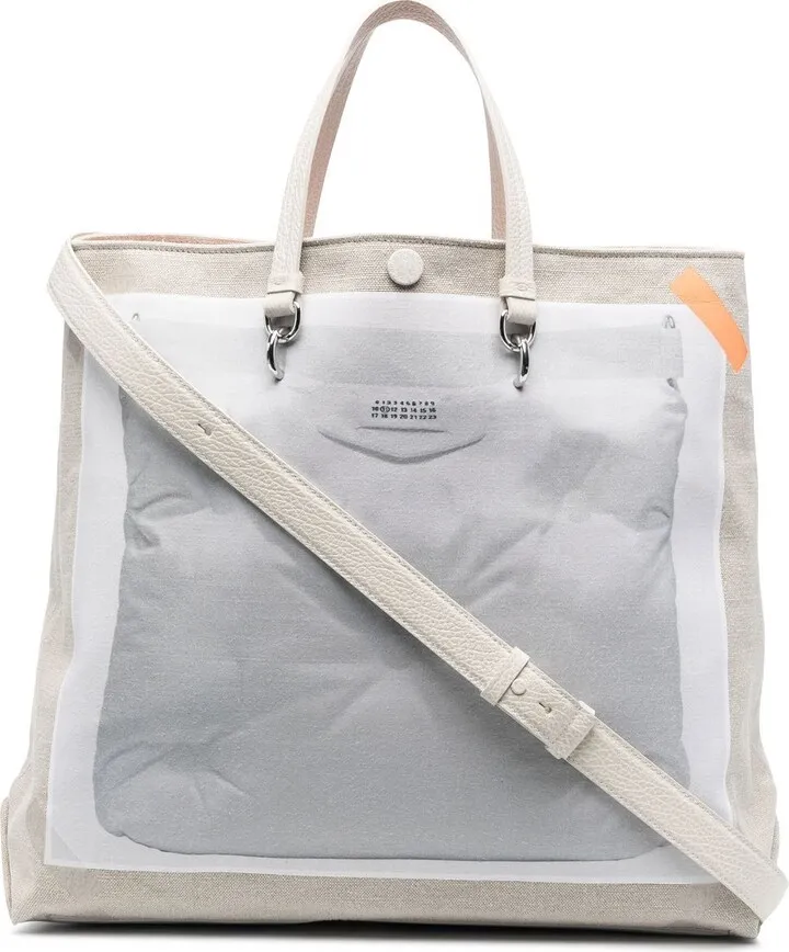 Graphic-Print Tote Bag