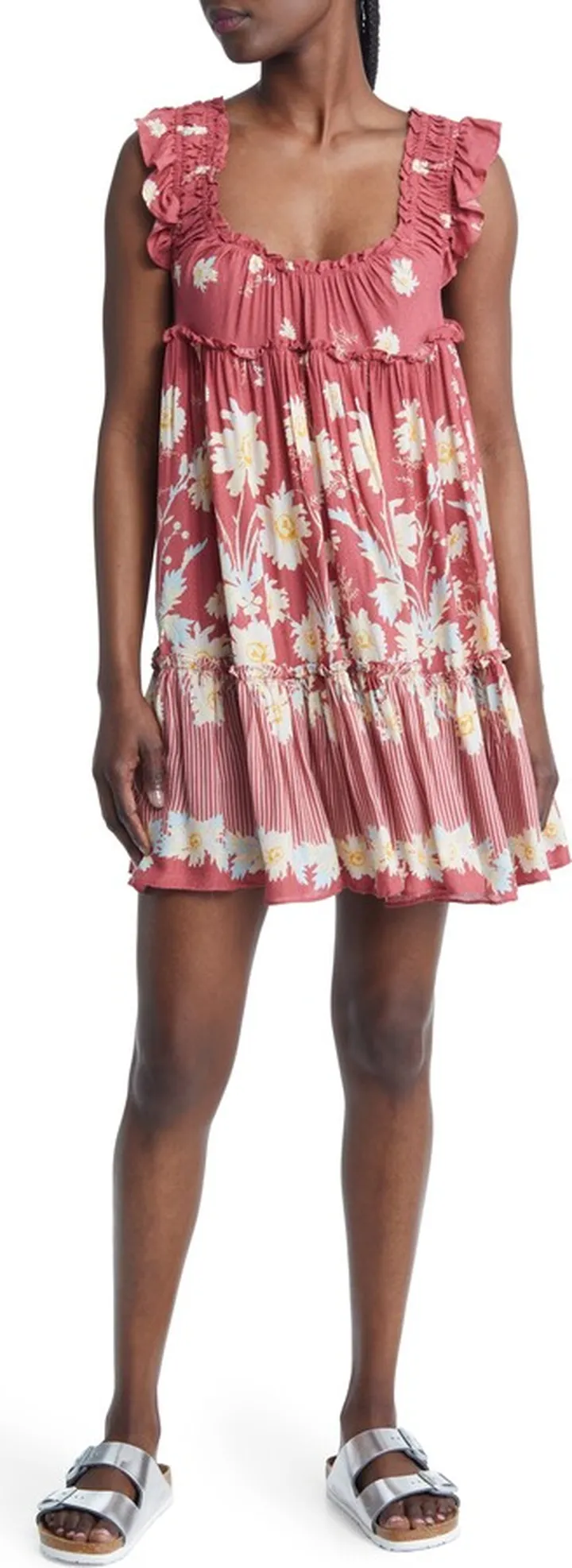 Bali Wild Daisy Minidress