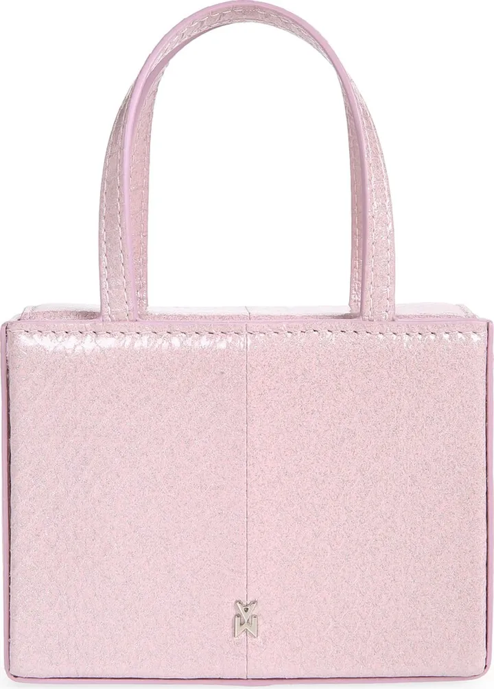 Superamini Giorgia Snakeskin Embossed Leather Bag