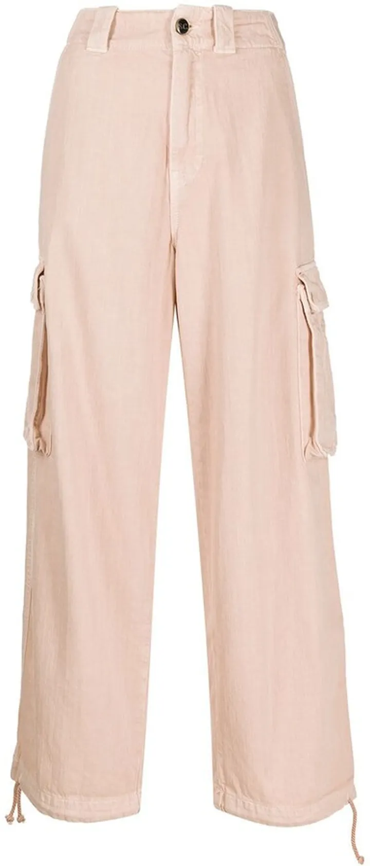 Cropped Cargo Trousers