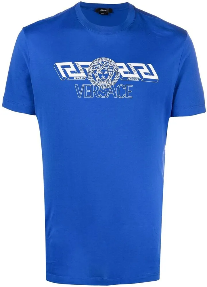 Medusa graphic-print cotton T-shirt