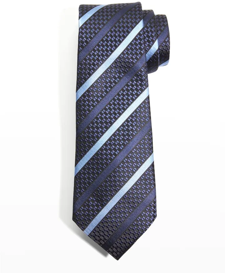 Men's Stripe Silk Tie
