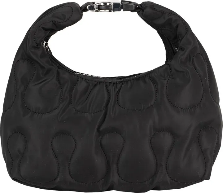 Topshop Gigi Quilted Bag In Black Handbag Black