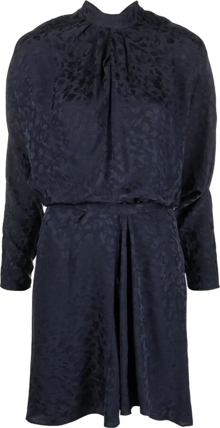 Ritas jacquard silk dress