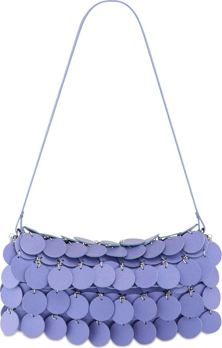Sphere leather shoulder bag
