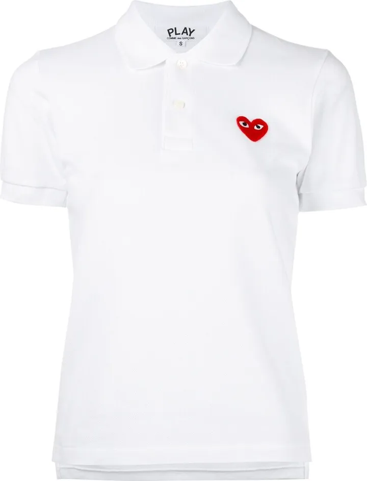 Heart Patch Polo Shirt