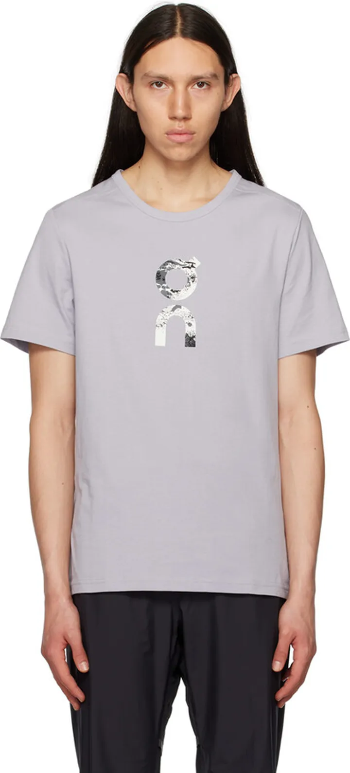 On Purple Printed T-Shirt