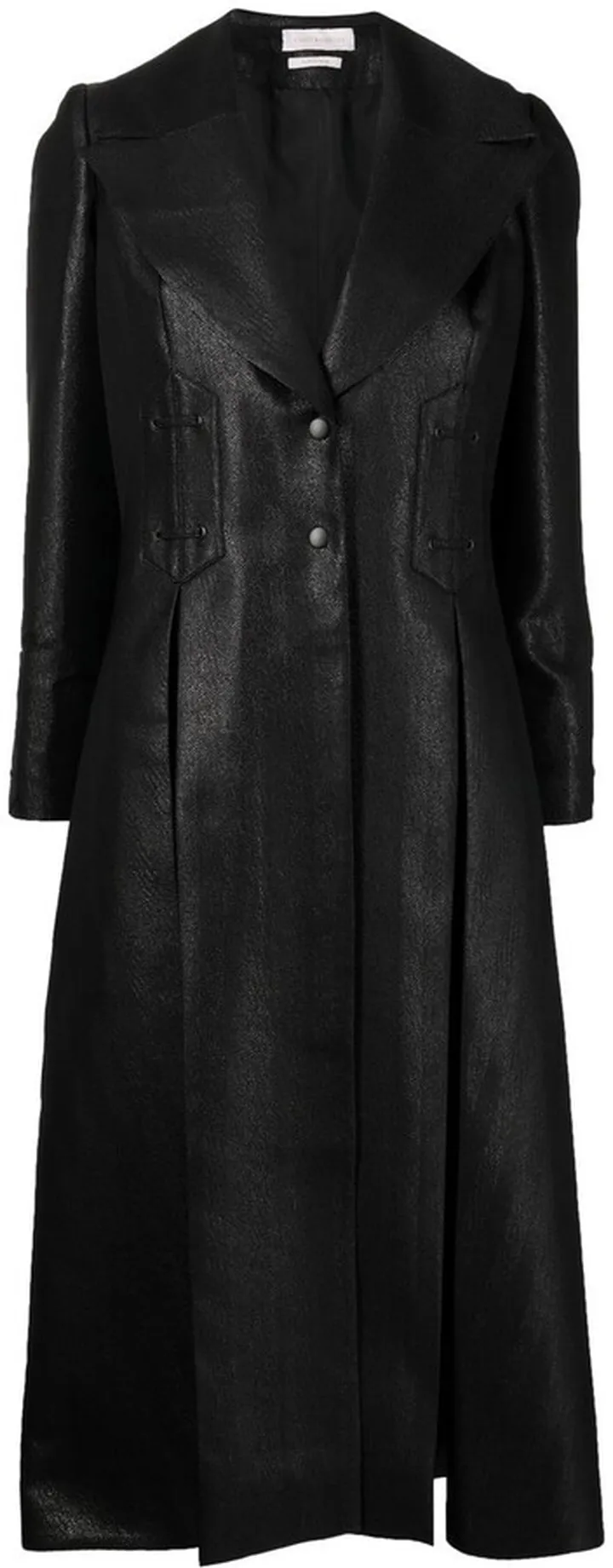 Wide-Lapel Coat
