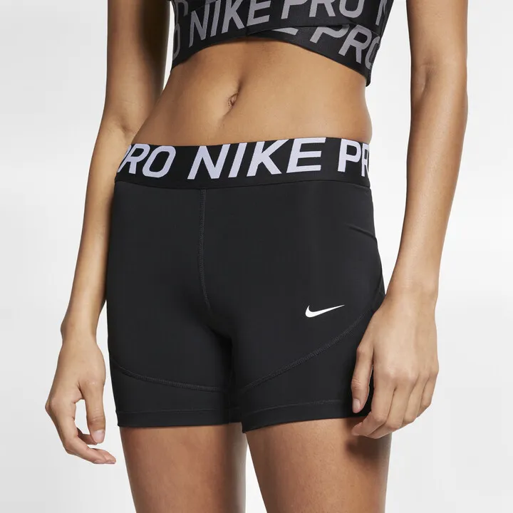Women's Nike Pro 5" Shorts in Black
