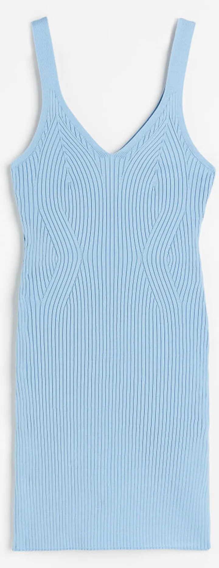 Rib-knit Bodycon Dress