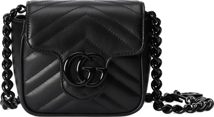 Matelassé Leather Belt Bag