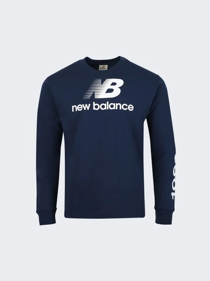 MADE in USA Heritage Long Sleeve Tee navy