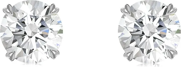 18kt white gold Windsor diamond studs