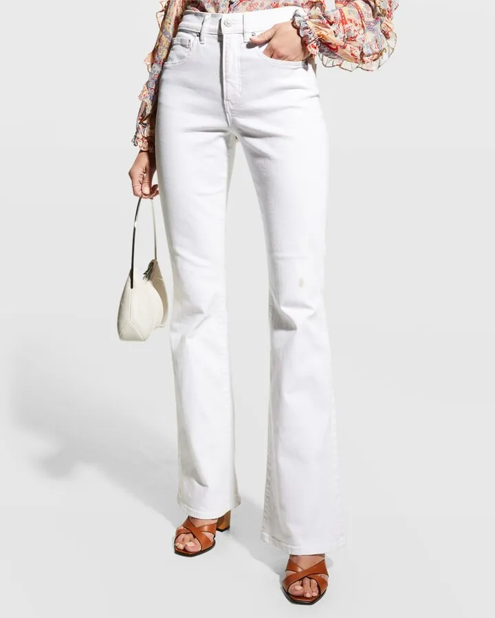 Beverly High-Rise Skinny Flare Jeans
