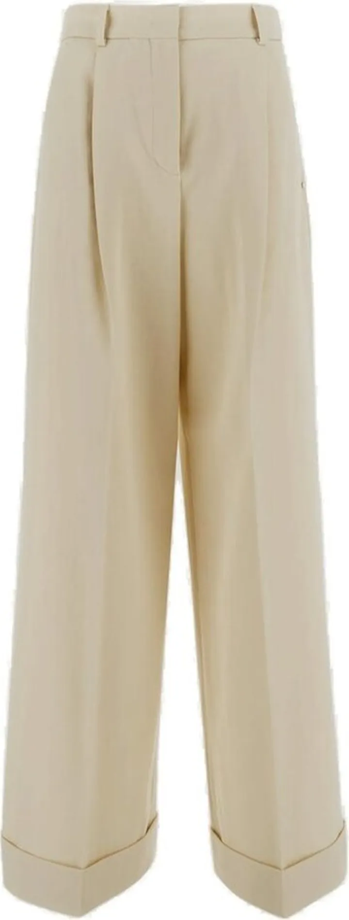 Sportmax Pleat Detailed Straight Leg Trousers