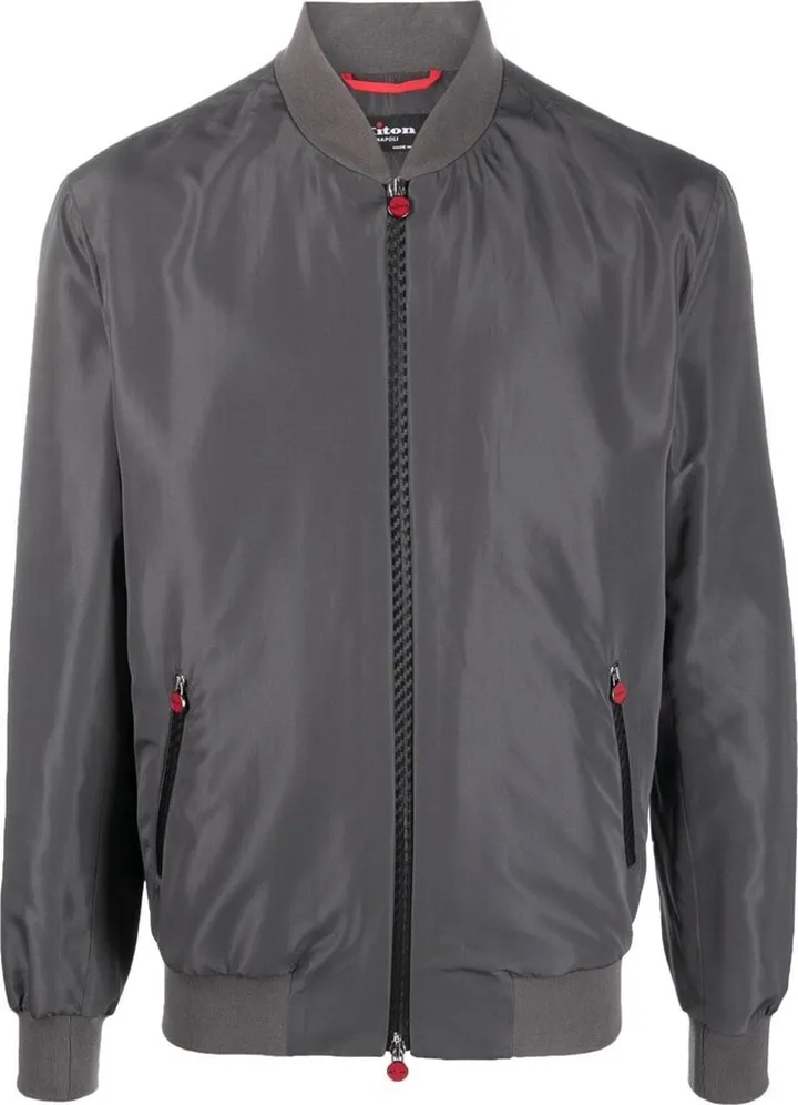 Zip-Fastening Bomber Jacket