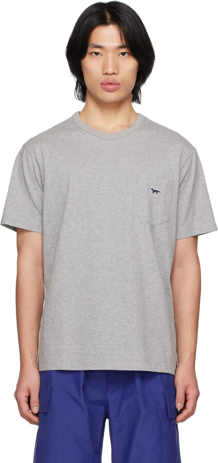 Maison Kitsuné Gray Fox T-Shirt