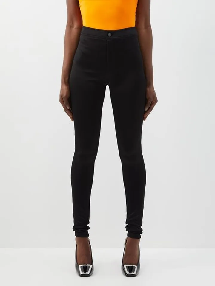 Slim-leg Jersey Trousers