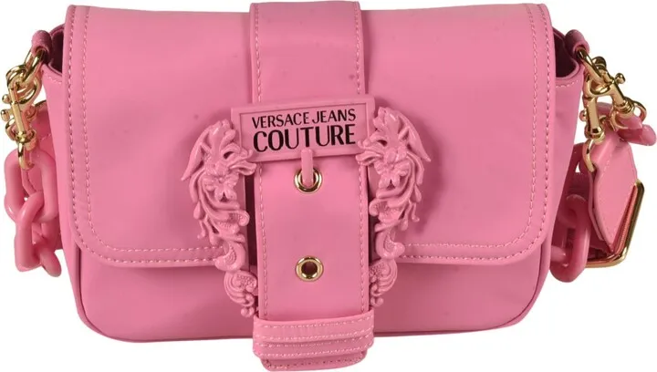 Buckle Detail Shoulder Bag Versace